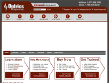 Tablet Screenshot of firewallshop.com